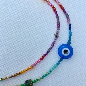 Evil eye bracelet set